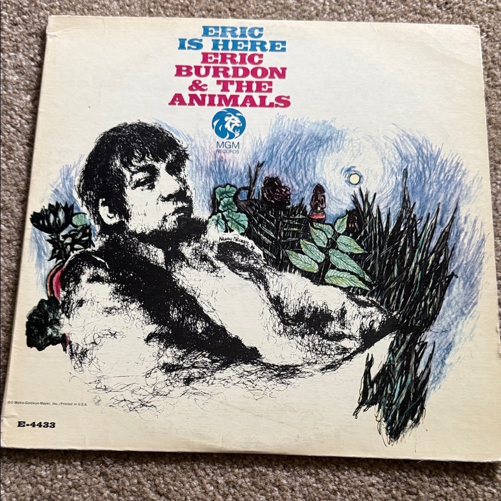 Eric Burdon & The Animals Vinyl Record
